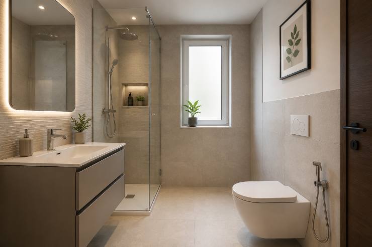 bagno senza bidet