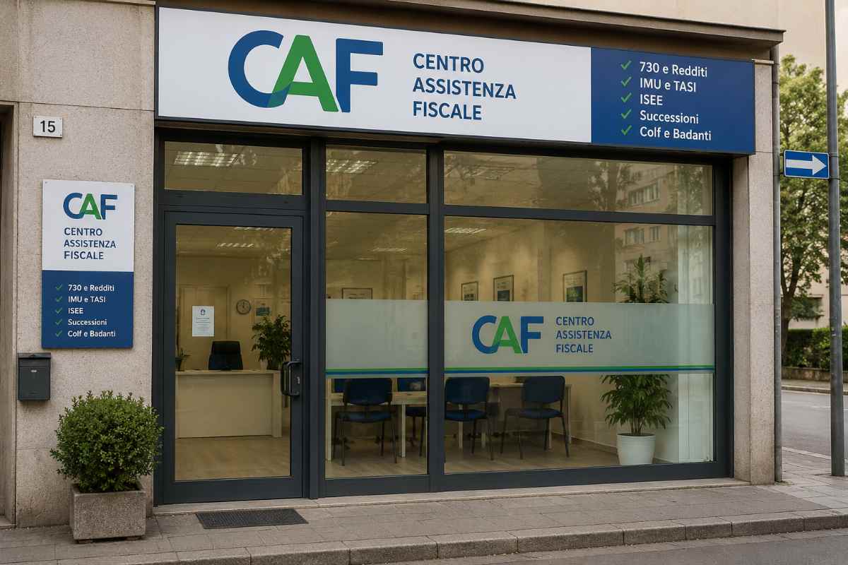 esterno di un CAF